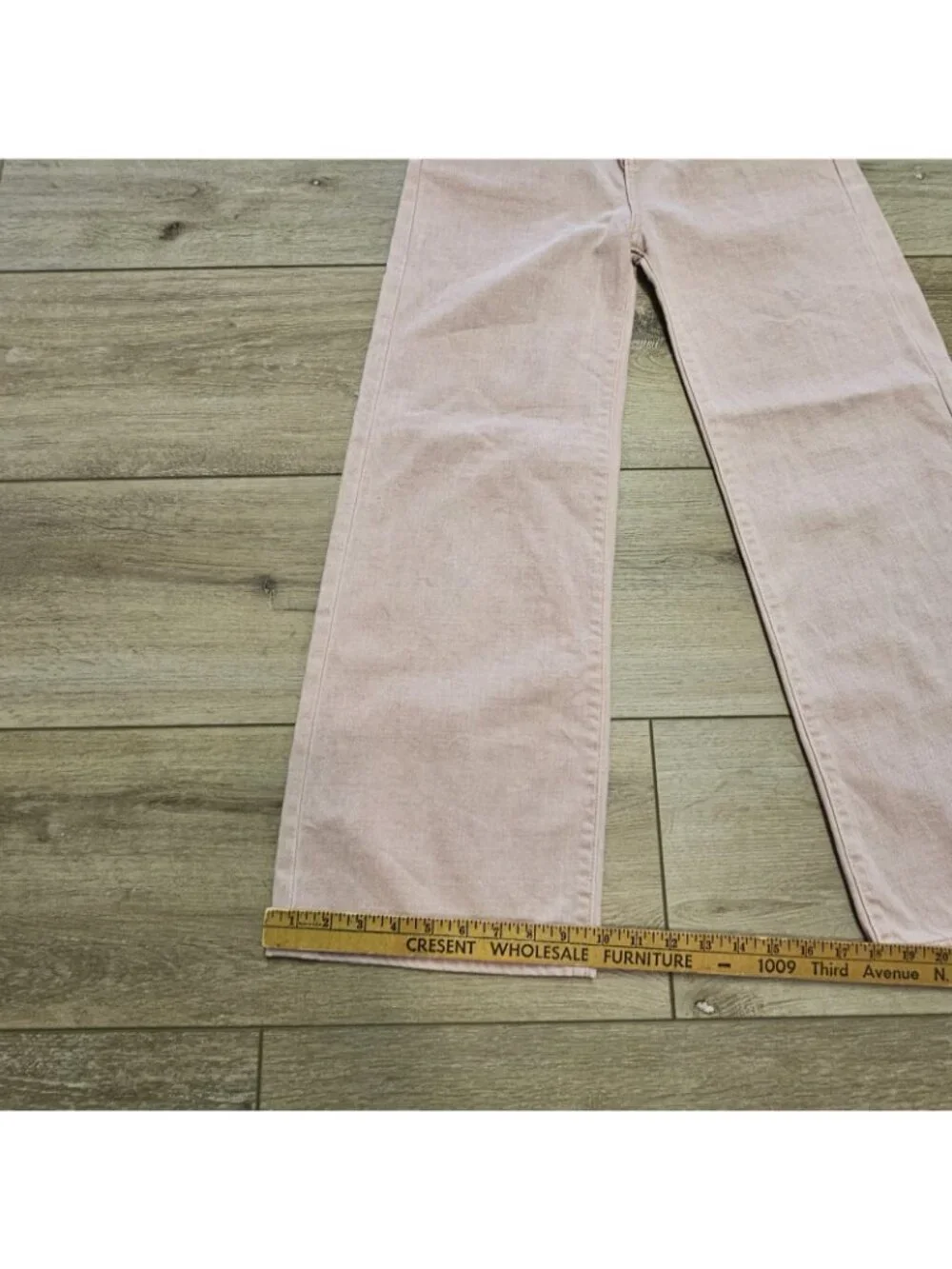 Old Navy Baggy Wide Leg High Rise Jeans Girls 14 Pink Denim